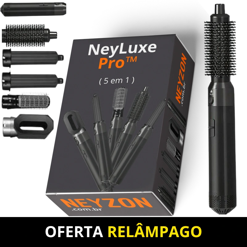 Escova 5 em 1 - NeyLuxe Pro™ 2024 ORIGINAL®