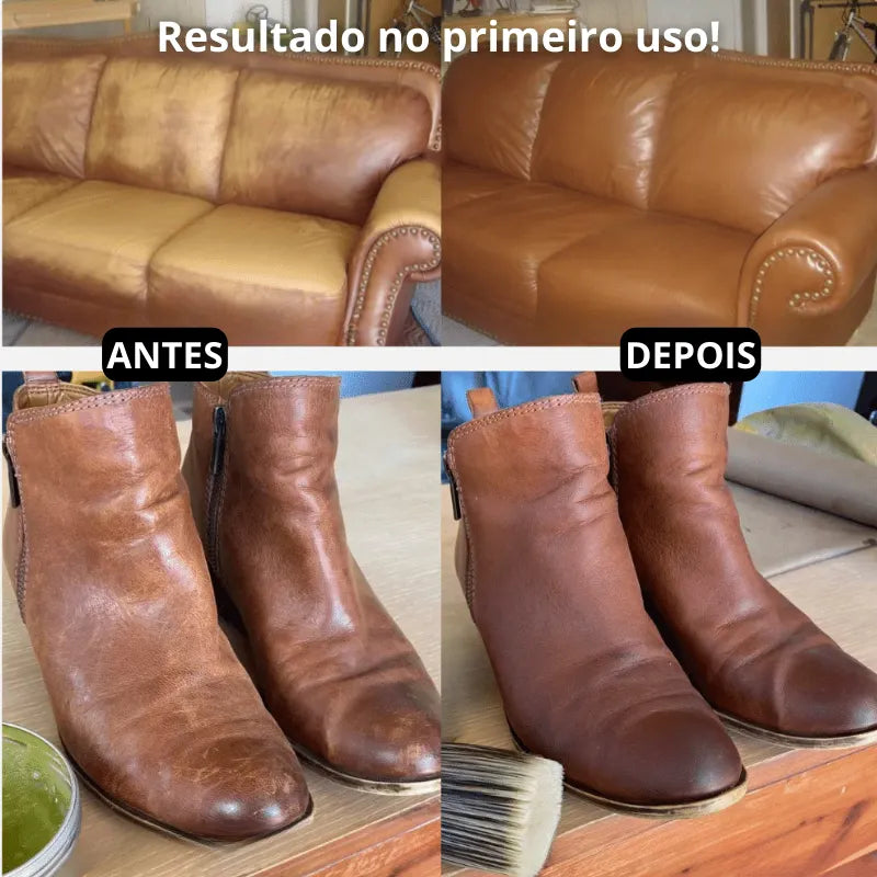 REPURE™ – pomada para reparo de couro e móveis + pincel aplicador