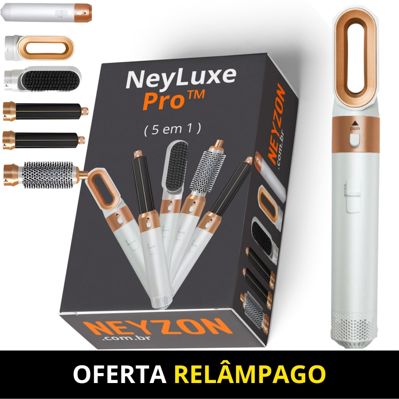 Escova 5 em 1 - NeyLuxe Pro™ 2024 ORIGINAL®