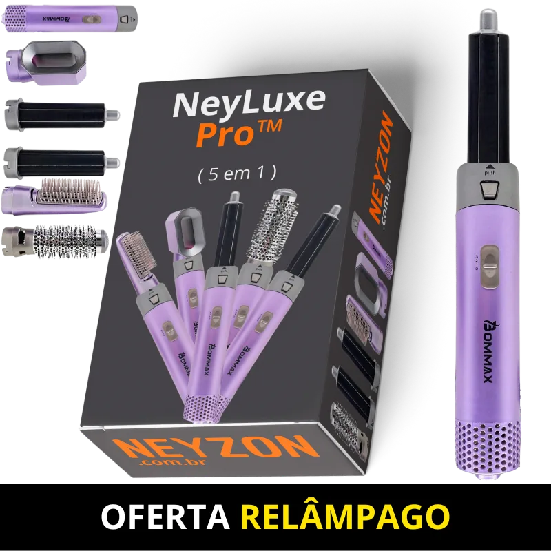 Escova 5 em 1 - NeyLuxe Pro™ 2024 ORIGINAL®