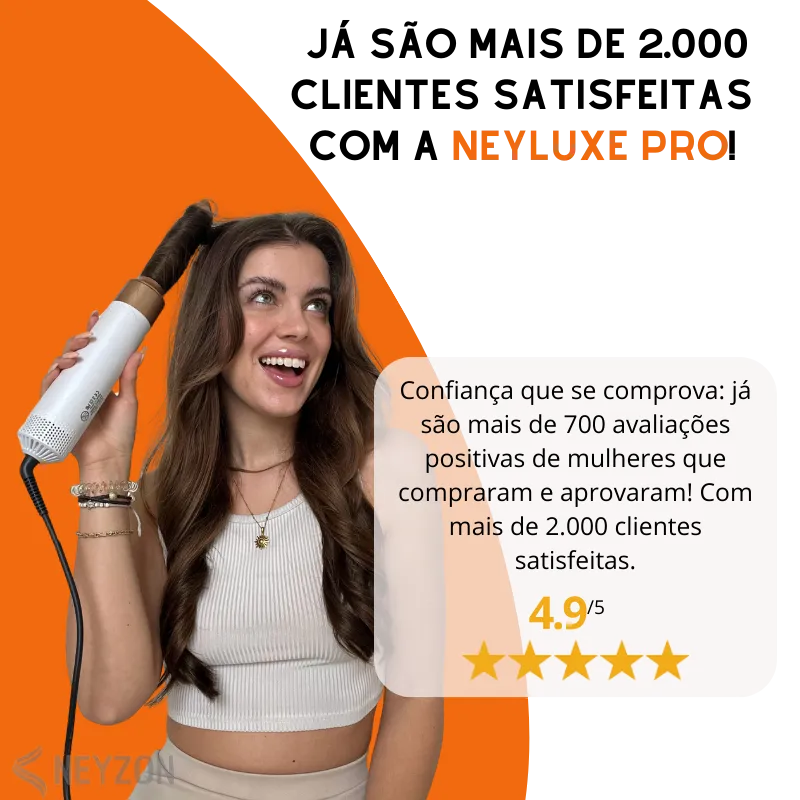 Escova 5 em 1 - NeyLuxe Pro™ 2024 ORIGINAL®