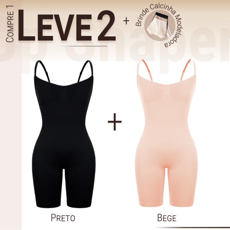 Body Modelador - Up Shaper - Compre 1 Leve 2 + Brinde Calcinha Modeladora