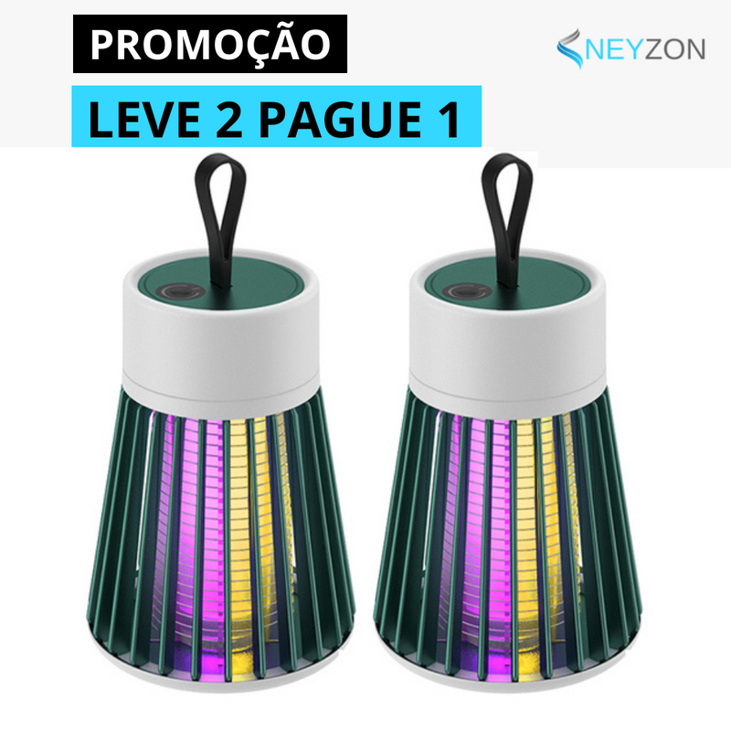 Lâmpada Mata Mosquitos Ultravioleta - Maxpro™ - COMPRE 1 E GANHE OUTRO DE BRINDE! APENAS HOJE