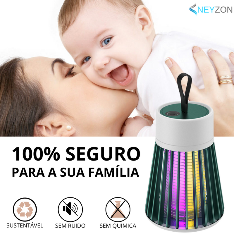 Lâmpada Mata Mosquitos Ultravioleta - Maxpro™ - COMPRE 1 E GANHE OUTRO DE BRINDE! APENAS HOJE